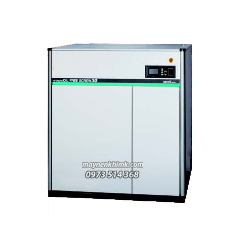Máy nén khí Hitachi trục vít không dầu một cấp (15-55Kw)