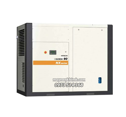 Máy nén khí Hitachi trục vít ngâm dầu dòng 90NX series (90Kw)