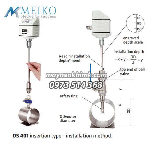 Bộ đo lưu lượng khí nén Flow Meter