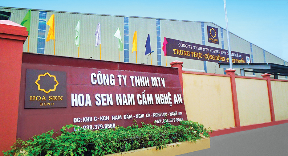 Công Ty TNHH Hoa Sen Nghệ An