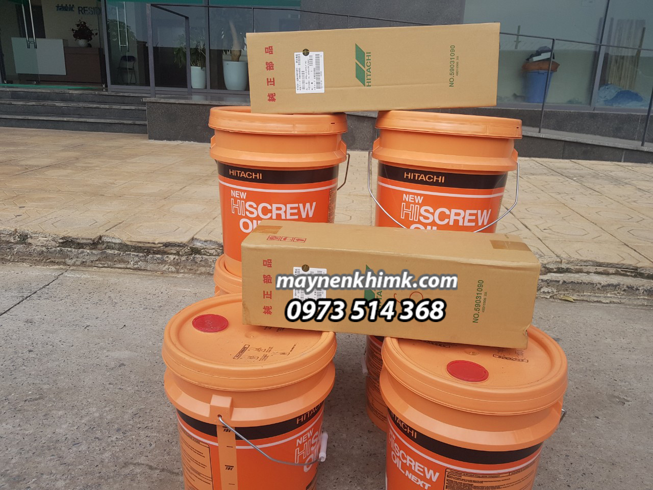 Dầu Máy Nén Khí Hitachi
