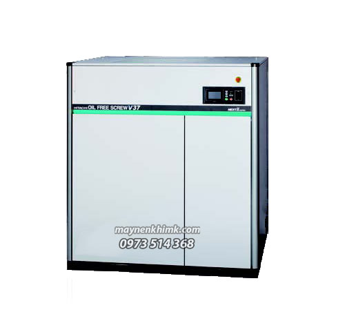 Máy nén khí Hitachi trục vít không dầu một cấp (15-55Kw)