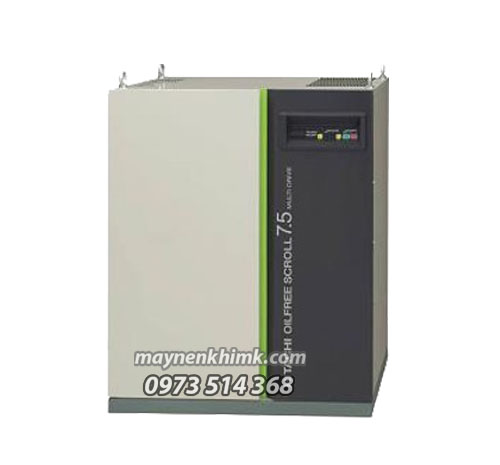 Máy nén khí Hitachi trục xoắn không dầu (1,5 - 33KW)